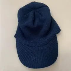 The RLM RLM ニットキャップ ブラック つば付き アクリル100%