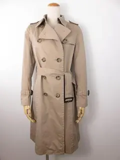 【値下げ】ユナイテッドアローズ　トレンチコート　ロングコート　茶　３８/M