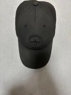STONE ISLAND ブラックナイロンキャップ - メルカリ