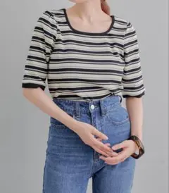 Kastane B ボーダーTシャツのサムネイル