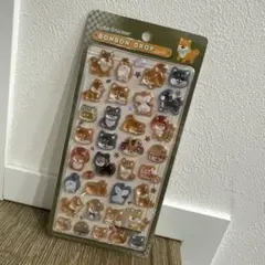 正規品 ボンボンドロップシール 和柄 柴犬 新品未使用
