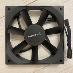 DEEPCOOL 120mm DC fan 背面用ケースファン 新品 黒