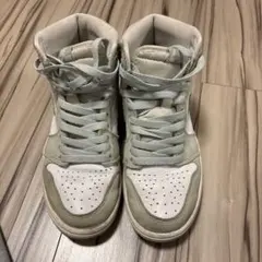 Nike ハイカットスニーカー グレー/ホワイト