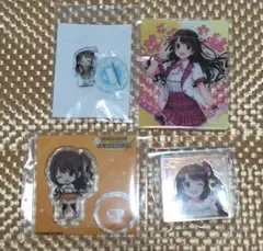 ぐらんぶる FAMくじ 古手川千紗 古手川奈々華 色紙 缶バッジ カード 6