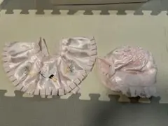 お宮参り　スタイ　帽子　女の子