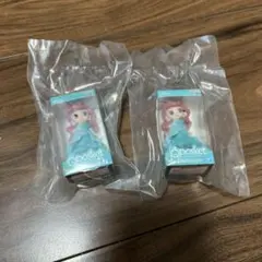 qposket ミニチュア　フィギュア　アリエル　2個　セット
