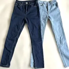 極美品⭐️ ジーユー　レディース　デニムパンツ　スキニー　おしゃれ　２色セット
