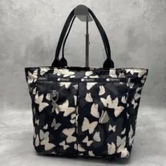 LeSportsac レスポートサック ミニトートバッグ ナイロン バタフライ柄