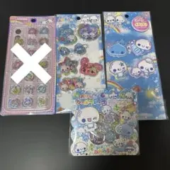 あわわちゃん　ハッピーマーチ　おはじきシール　シャカシャカシール　もっちりシール