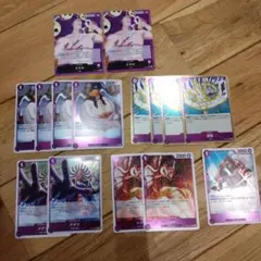 ワンピースカード　神の島の冒険　紫エネル デッキパーツ R以下