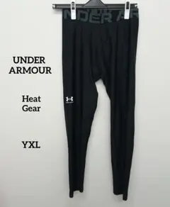 『UNDER ARMOUR』アンダーアーマー スパッツ 黒 YXL 150