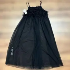 リボンチュールキャミワンピース