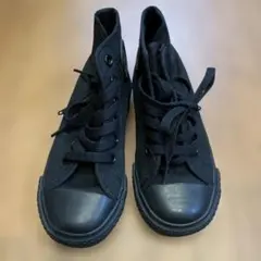 未使用Converse ブラック ハイカットスニーカー　18㎝