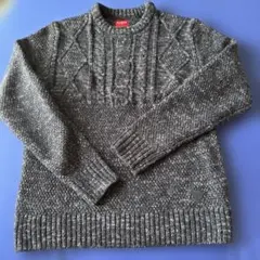 GUESS ＊ケーブルニットセーター M ＊レッド長袖シャツL