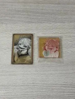 ヒロアカ　箔押しクリアカード　名言アクリルバッジコレクション　トガヒミコ