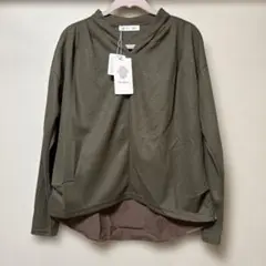 【新品タグ付き】Bou Jeloud カーキ 長袖トップス サイズFree