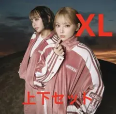 adidas w adibreak velour tt tp pink XL