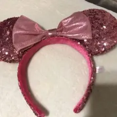 ミニー スパンコール カチューシャ