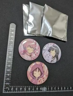 魔法少女まどか☆マギカ クラフトホリック 缶バッジ 3個セット 叛逆の物語