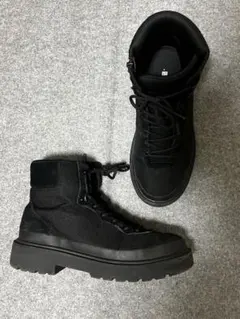 【美品】ユニクロC レースアップブーツ ブラック 26cm