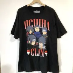 00s NARUTO ナルト ヴィンテージTシャツ ブラック XL