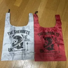 THE SHERBETS エコバッグ 2色セットとキーホルダー