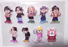 timelesz MOMENTUM ツアー会場限定特典 ぷっくりシール