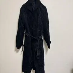 【希少】Schuttersveld コーデュロイ ロングコート 黒 40