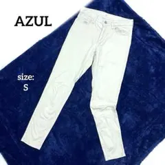 アズール スキニーパンツ チノパン ストレッチ 定番人気 シンプル 年中素材 S