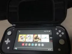 完美品Nintendo Switch Lite グレー 本体 + ケース