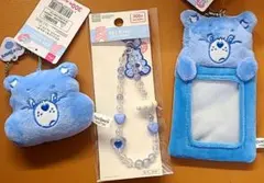 ダイソー　ケアベア　ぬいぐるみ・ストラップセット