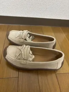 モカシンシューズ 23.5