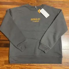 新品未使用　BERKELEY トレーナー 160サイズ チャコールグレー