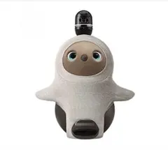 新品》LOVOT べースウェア ねこみみニット メランジグレー ラボット