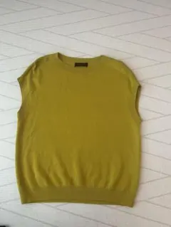 CABAN コットンxカシミヤ ニットベストのサムネイル