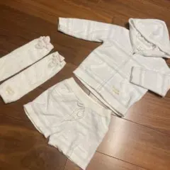 ジェラピケ☆ベビー用セットアップ3点セット80-90