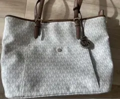 【値下げ】マイケルコース NK MK柄 トートバッグ ショルダー PVC トート