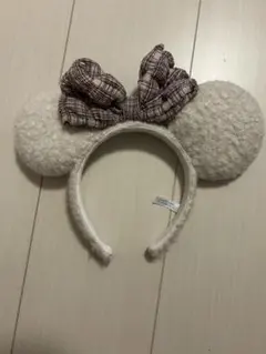 ミニーマウス風カチューシャ