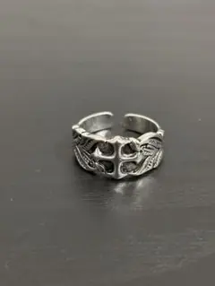 指輪　アメカジ　メキシカン　ヴィンテージ　シルバー　リング　クロス　925