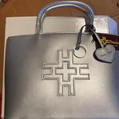 David Hicks シルバー ハンドバッグ　未使用