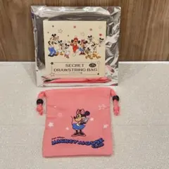 ミニー　シークレット きんちゃく フラッグシップTOKYO 羽田空港 限定