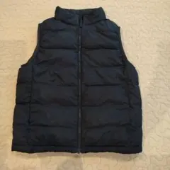UNIQLO　子供ダウンベスト　size130 ネイビー
