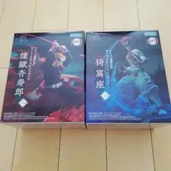 鬼滅の刃 フィギュア XrossLink 猗窩座 煉獄杏寿郎 セット
