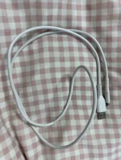 USB - Lightningケーブル iPhone ホワイト