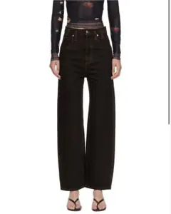 ECKHAUS LATTA ブラウン バギージーンズのサムネイル