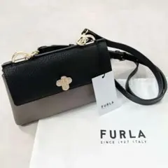 未使用タグ付★FURLA フルラ ダナエ DANAE バイカラーショルダーバッグ