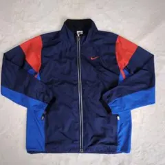 NIKE ナイキ ナイロンジャケット ウインドブレーカー ロゴ刺繍 メンズ