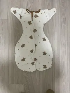 ベビースリーパー クマと星のプリント