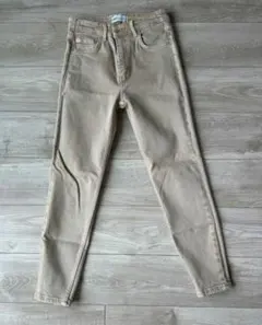 ZARA ベージュ スリムフィットジーンズ EUR36