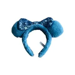 【美品】ミニー カチューシャ スパンコール ふわふわ